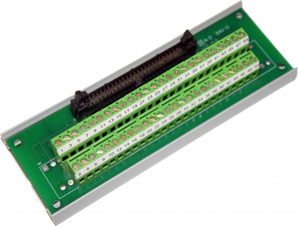 TB50 50 Pin Ribbon Cable Breakout Board