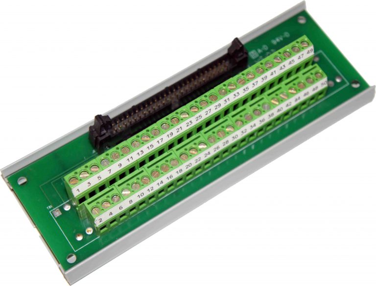 TB50 50 Pin Ribbon Cable Breakout Board